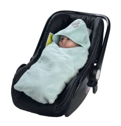 COUVERTURE DE VOYAGE SOFT BLEU AZURIN