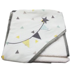 SORTIE DE BAIN STAR CHOUETTE