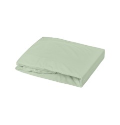 DRAP-HOUSSE JERSEY 70X140 CM VERT DE GRIS