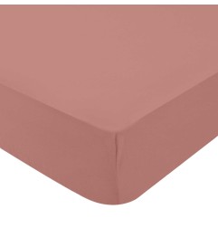 DRAP-HOUSSE JERSEY 60X120 CM TERRACOTTA