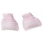 CHAUSSONS MAILLE ROSE NAISSANCE