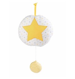 COUSSIN MUSICAL GRAINE DE MOUTARDE