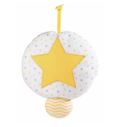 COUSSIN MUSICAL GRAINE DE MOUTARDE