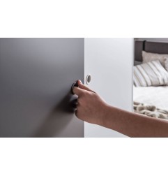 ARMOIRE 2 PORTES ROUGE CONCEPT