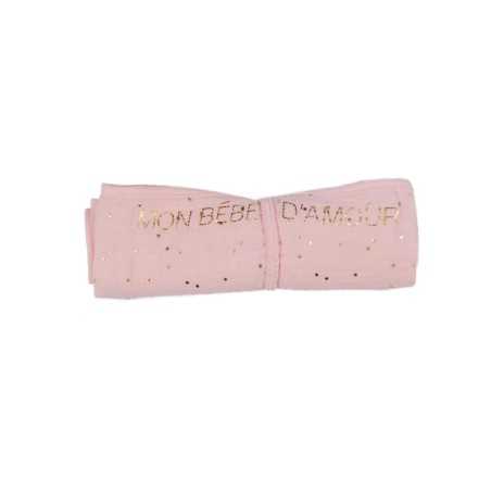 LANGE EN DOUBLE GAZE DE COTON GAUFRE