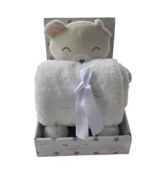 COFFRET COUVERTURE+PELUCHE