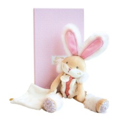 DOUDOU PANTIN ROSE - LAPIN DE SUCRE