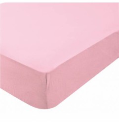 DRAP HOUSSE JERSEY 040X080 ROSE / AP