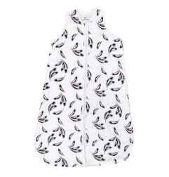 GIGOTEUSE ETE SAC 0-6 MOIS PLUMES