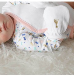 MOUFLES FILLE 0/3M - SOPHIE LA GIRAFE