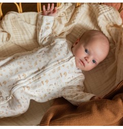 PYJAMA COTON ZIP AOP