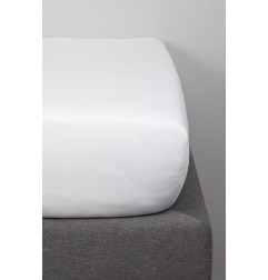 DRAP HOUSSE BEBE BLANC 70 X 140 CM