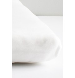 DRAP HOUSSE - BERCEAU/LANDAU BLANC