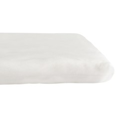 DRAP HOUSSE - BERCEAU/LANDAU BLANC