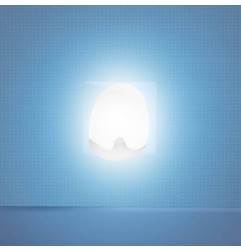 VEILLEUSE AUTOMATIQUE BLANCHE