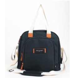 SAC A DOS A LANGER SQUARE DUO NOIR