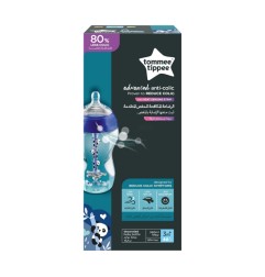 BIBERON AAC 340ML X1 DECORE BLEU