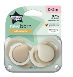 SUCETTES NOUVEAU-NES 0-2 M X 2 COL. MAT