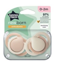 SUCETTES NOUVEAU-NES 0-2 M X 2 COL. MAT