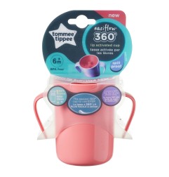 TASSE 360° AVEC ANSE 200ML 6M+ ROSE