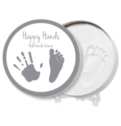 HAPPY HANDS KIT EMPREINTES BOITE RONDE