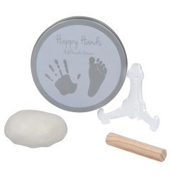 HAPPY HANDS KIT EMPREINTES BOITE RONDE
