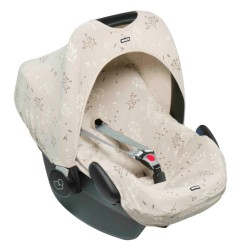 HOUSSE SIEGE AUTO GR 0+, ROMANTIC LEAVES BEIGE