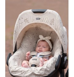 HOUSSE SIEGE AUTO GR 0+, ROMANTIC LEAVES BEIGE