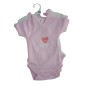 2 BODYS NAISS CROIZE MC 0-3M ROSE