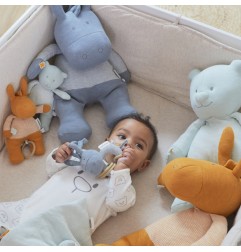 N-P-L PACO OCRE MINI-MUSICAL COTON BIO