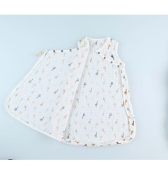 M&M21 GIGOTEUSE 50CM GIRAFES MOUSSELINE BIO