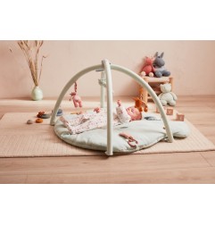 N&P&L TAPIS D'EVEIL NOUKY MINT COTON BIO