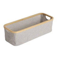 PANIER DE TOILETTE POUR TABLE A LANGER GRIS