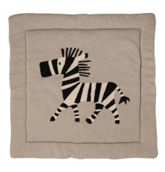 TAPIS DE JEU OU PARC TRICOT ZEBRA