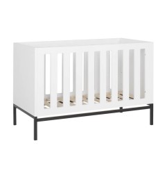 LIT BEBE CONVERTIBLE 60X120 HAVANA BLANC