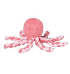 PELUCHE PIEUVRE LAPIDOU CORAIL