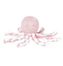 PELUCHE PIEUVRE LAPIDOU ROSE PASTEL
