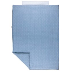 HOUSSE DE COUETTE AVEC TAIE 100X140 PURE GRIS