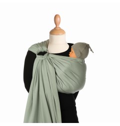 BABYLONIA BABY CARRIERS - ECHARPE DE PORTAGE SANS NOEUD BB-SLING - GREY VIOLET