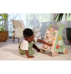 CHARIOT DE MARCHE EN BOIS