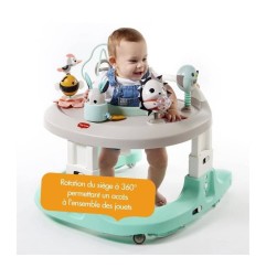 TROTTEUR 4 EN 1 BLACK/WHITE