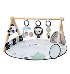 TAPIS D'EVEIL GYMINI LUXE BLACK & WHITE