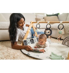 TAPIS D'EVEIL GYMINI LUXE BLACK & WHITE