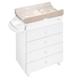 COMMODE ASIA BLANC ORSO LUNA