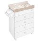 COMMODE ASIA BLANC ORSO LUNA