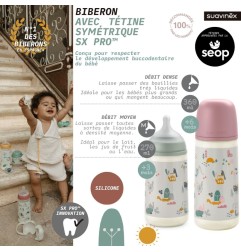 BIBERON 360ML TETINE SXPRO L -