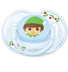 LOT DE 2 SUCETTES CLASSIQUE 0 - 6 MOIS BLEU VERT