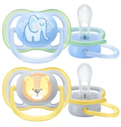 SCF085/01 SUCETTES AIR 0-6 NEUTRE ANIM.