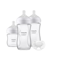 COFFRET NAT RESPONSE - 3 BIBS VERRE