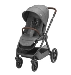 MC OXFORD SELECT GREY (DARK FRAME + DARK BROWN LEATHER)